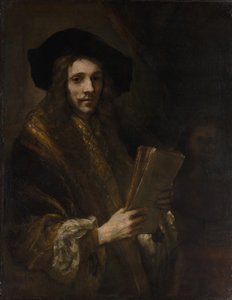 Egy férfi portréja, az árverező, valószínűleg kb. 1658-62.