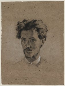 Egy fiatalember portréja, c. 1865-1875. alkotó: Unbekannt