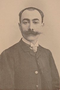 André Messager zongoraművész és zeneszerző portréja 1853-1929. alkotó: Unbekannt