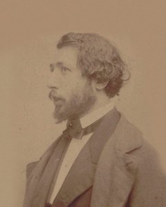 Charles Wehle zongoraművész és zeneszerző portréja 1825-1883, 1865 körül. alkotó: Unbekannt