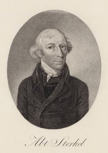 Franz Xaver Sterkel zongoraművész és zeneszerző portréja 1750-1817, 1816. alkotó: Unbekannt