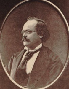 Charles Lecocq zeneszerző portréja 1832-1918, 1874. alkotó: Unbekannt