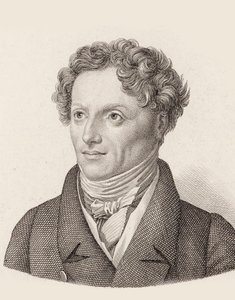 Francesco Morlacchi zeneszerző portréja 1784-1841. alkotó: Unbekannt