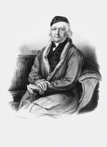 Johann Christian Heinrich Rinck zeneszerző portréja 1770-1846. alkotó: Unbekannt