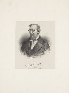 Johann Wilhelm Wilms zeneszerző portréja 1772-1847, 1835. alkotó: Unbekannt