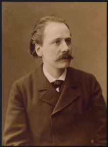 Jules Massenet zeneszerző portréja 1842-1912, 1890-es évek. alkotó: Unbekannt