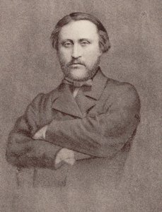 Léon Kreutzer zeneszerző portréja 1817-1868. alkotó: Unbekannt