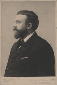 Paul Vidal zeneszerző portréja 1863-1931. alkotó: Unbekannt