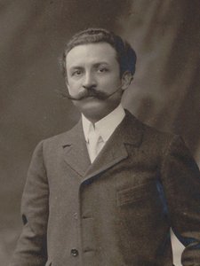 Xavier Leroux zeneszerző portréja 1863-1919, c. 1910. alkotó: Unbekannt