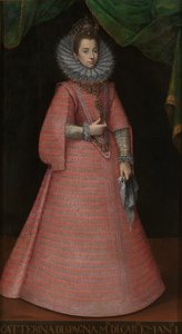 A spanyol Catherine Michelle csecsemő portréja 1567-1597 alkotó: Unbekannt