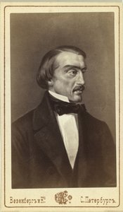 Vissarion G. Belinsky irodalomkritikus és filozófus portréja 1811-1848 alkotó: Unbekannt
