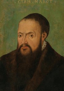 Clément Marot költő portréja 1496-1544, XVI. század első fele. alkotó: Unbekannt