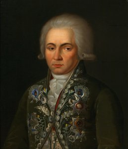 Gavrila R. Derzhavin költő portréja 1743-1816, 1790-es évek alkotó: Unbekannt