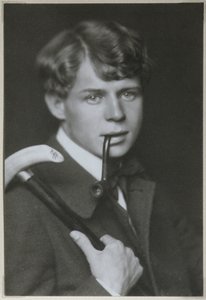 Szergej Jeszenyin költő portréja 1895-1925, 1919 alkotó: Unbekannt