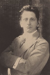 Alexander von Zemlinsky zeneszerző portréja 1871-1942. alkotó: Unbekannt