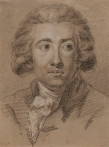 André Ernest Modeste Grétry zeneszerző portréja 1741-1813, XVIII. század második fele. alkotó: Unbekannt