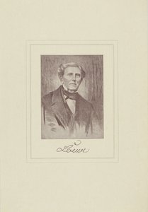 Carl Loewe zeneszerző portréja 1796-1869. alkotó: Unbekannt