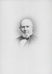 Edward John Hopkins zeneszerző portréja 1818-1901. alkotó: Unbekannt
