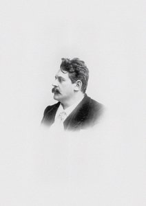 Eugen Lindner zeneszerző portréja 1858-1915. alkotó: Unbekannt