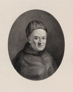 Giovanni Battista Martini zeneszerző portréja 1706-1784. alkotó: Unbekannt
