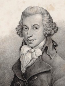 Ignace Pleyel zeneszerző portréja 1757-1831. alkotó: Unbekannt