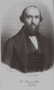 Johann Friedrich Franz Burgmüller zeneszerző portréja 1806-1874, c. 1840 alkotó: Unbekannt