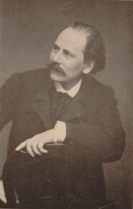 Jules Massenet zeneszerző portréja 1842-1912. alkotó: Unbekannt