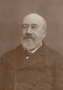Gustave Nadaud zeneszerző és sanzonnár portréja 1820-1893, 1880. alkotó: Unbekannt