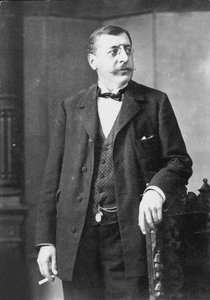 Felix Mottl karmester és zeneszerző portréja 1856-1911. alkotó: Unbekannt