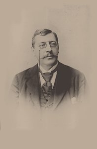 Felix Mottl karmester és zeneszerző portréja 1856-1911. alkotó: Unbekannt