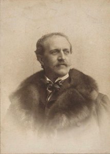 Hans Winderstein karmester és zeneszerző portréja 1856-1925, c. 1900. alkotó: Unbekannt
