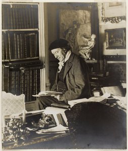 Victorien Sardou drámaíró portréja 1831-1908. alkotó: Unbekannt