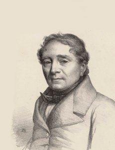 Louis Antoine Eléonore Ponchard operaénekes portréja 1787-1866, 1845. alkotó: Unbekannt