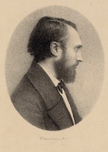 Louis Lacombe zongoraművész és zeneszerző portréja 1818-1884. alkotó: Unbekannt