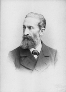 Salomon Jadassohn zongoraművész és zeneszerző portréja 1831-1902. alkotó: Unbekannt