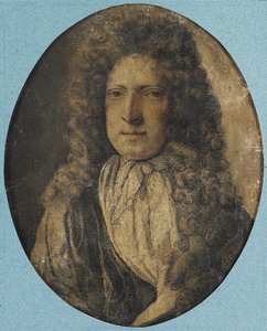 Nicholas Rowe költő portréja 1674-1718, 17. század. alkotó: Unbekannt