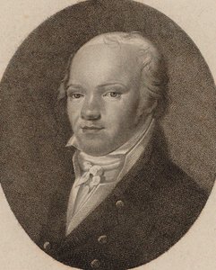 Andreas Romberg hegedűművész és zeneszerző portréja 1767-1821, c. 1800. alkotó: Unbekannt