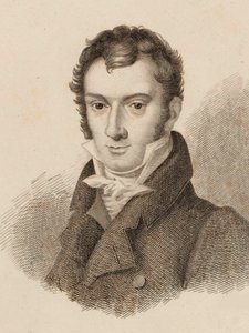 Josef Mayseder hegedűművész és zeneszerző portréja 1789-1863, 1824. alkotó: Unbekannt