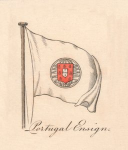 portugál zászlós, 1838 alkotó: Unbekannt