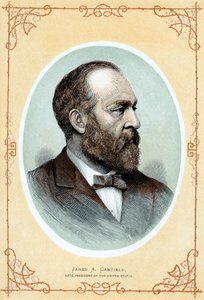 James Abram Garfield posztumusz portréja, 1885 alkotó: Unbekannt