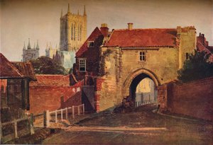 Potter Gate, Lincoln, 1800-1849, 1937 alkotó: Unbekannt