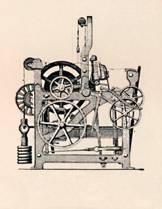 Power Loom oldalnézet, 1836, 1904 alkotó: Unbekannt