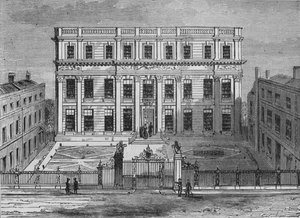 Powis House, Great Ormond Street, Bloomsbury, London, c1714 1878 alkotó: Unbekannt