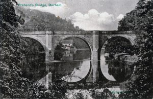 Prebends Bridge, Durham, 1905 alkotó: Unbekannt