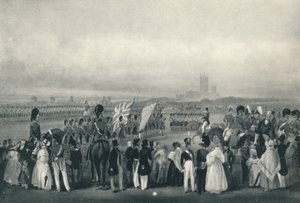 Új színek bemutatása a 93. hegyvidékieknek, 1834. október 7., 1834. 1909. alkotó: Unbekannt