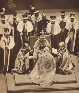 Primate Kneels at the Kings Knees, 1937. május 12 alkotó: Unbekannt