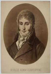 Adam Jerzy Czartoryski herceg 1770-1861 alkotó: Unbekannt
