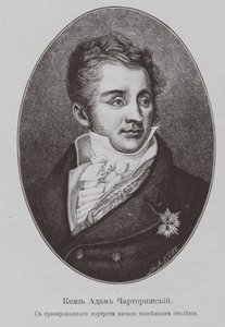 Adam Jerzy Czartoryski herceg 1770-1861 alkotó: Unbekannt