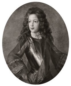 James Francis Edward Stuart herceg, az öreg színlelő, c1700 1906 alkotó: Unbekannt