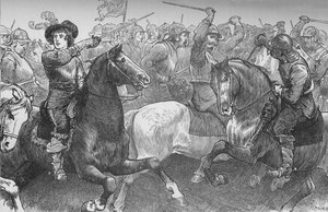 Rupert herceg Edgehillben, 1642. október 23., 1880 alkotó: Unbekannt